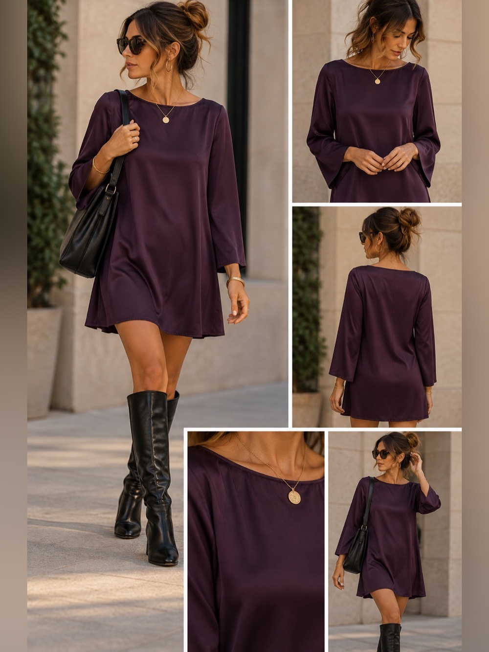 Madewell Purple Women's Dress